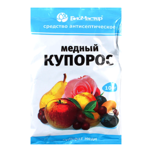 Средство антисептик Медный купорос, 100гр,Техноэкспорт./50/