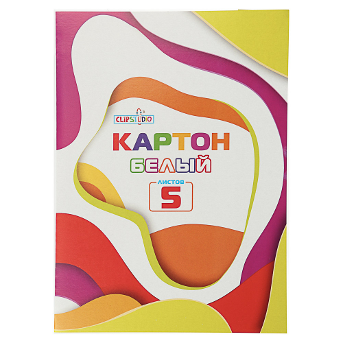 Картон белый А4, 5л./35/