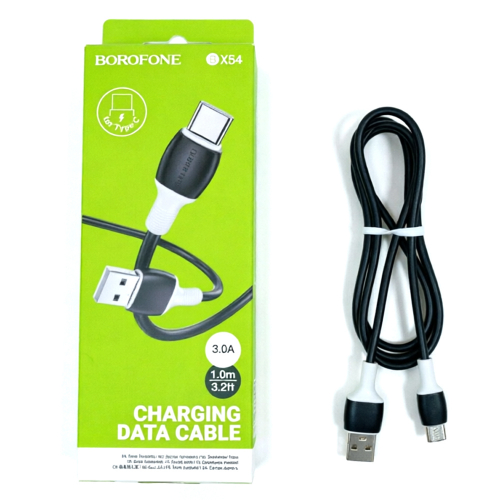 Кабель Borofone Type-C USB BX84 Rise, 1.0м 3,0А