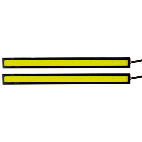 Дневные ходовые огни, LED 28шт, метал. корпус, 170мм, 12V, белый, 2шт/4/
