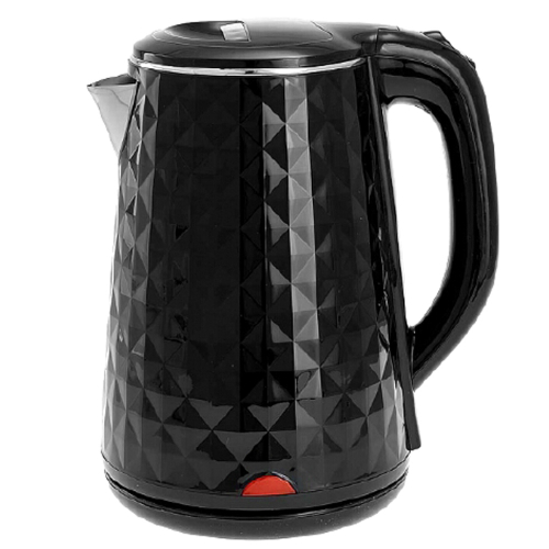 Чайник электр. "Василиса" 1500 Вт,нерж,1,8л черн./12/