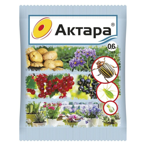Средство Актара, 0,6г., универсал.от насек. вредителей /200/