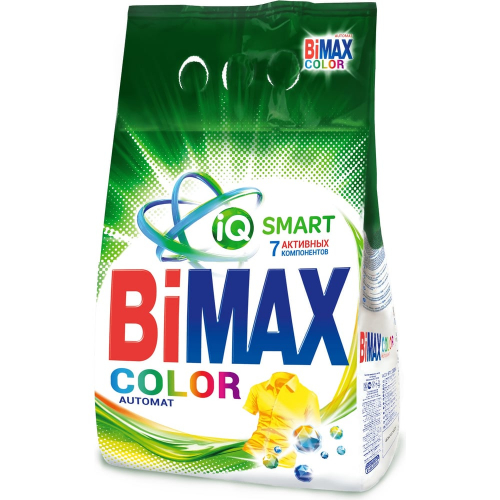 Порошок стиральный "BiMax" автомат колор 2,4 кг (М)/4/