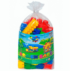 Игрушка "Конструктор. Комби Блок" 50дет./10/
