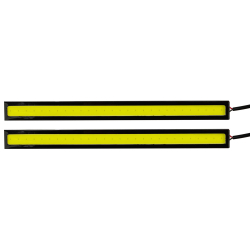 Дневные ходовые огни, LED 28шт, метал. корпус, 170мм, 12V, белый, 2шт/4/