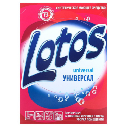 Порошок стиральный "Лотос" 350гр, универсал/24/