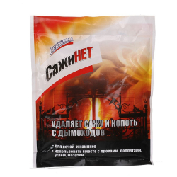 Средство для очистки дымоходов от сажи "СажиНЕТ", 100гр/30/