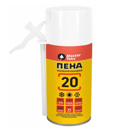 Пена монтажная бытовая  всесезонная МастерТекс 285 гр* /12/