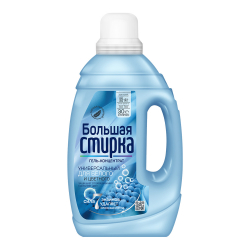 Гель для стирки "Большая стирка" 1200г 2в1 универ./6/