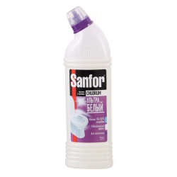 Средство чистящее Sanfor chlorum 750мл /15/