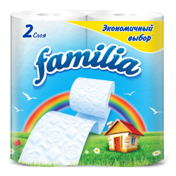 Туалетная бумага "FAMILIA" 2сл 4шт Comfort/16/