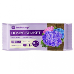 Грунт Почвобрикет Пышная гортензия 10л. Био /7/