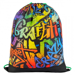 Мешок для обуви 1 отделение ArtSpace "Graffiti", 340*420мм/3/