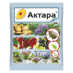 Средство Актара, 0,6г., универсал.от насек. вредителей /200/