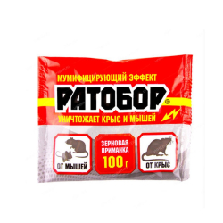 Средство "Ратобор" зерно от грызунов 100гр /50/