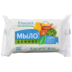 Мыло "Банное", 200гр."АВЕНТА"  72%/45/