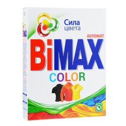 Порошок стиральный "BiMax" автомат колор 400гр/24/
